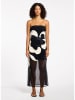 Jets Kleid in Schwarz/ Creme