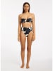 Jets Biustonosz bikini w kolorze czarno-kremowym