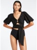 Jets Linnen blouse zwart