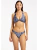 Jets Bikini-Hose in Dunkelblau/ Flieder