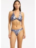 Jets Bikini-Oberteil in Creme/ Flieder
