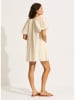 Seafolly Sukienka w kolorze kremowym