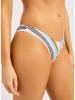 Seafolly Figi bikini w kolorze biało-błękitno-jasnoróżowym
