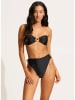 Seafolly Figi bikini w kolorze czarnym