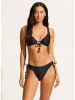 Seafolly Bikini-Oberteil in Schwarz