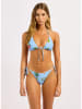 Seafolly Biustonosz bikini w kolorze błękitnym