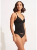 Seafolly Koszulka tankini w kolorze czarnym