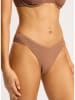 Seafolly Figi bikini w kolorze brązowym