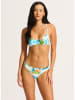 Seafolly Bikinitop turquoise/wit