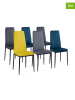IDOMYA Factory Krzesła (6 szt.) "Jade" w różnych kolorach - 39 x 96 x 41,5 cm