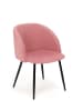 IDOMYA Factory 2-delige set: eetkamerstoelen "Nina" lichtroze - (B)52 x (H)79 x (D)60 cm