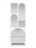 IDOMYA Essentials Staande kast wit - (B)60 x (H)160 x (D)30 cm