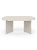 IDOMYA Factory Salontafel "Gabin" beige - (B)110 x (H)45 x (D)60 cm