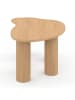 IDOMYA Factory Couchtisch "Naomi" in Hellbraun - (B)100 x (H)35,5 x (T)49 cm