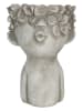 Clayre & Eef Blumentopf in Grau - (B)11 x (H)18 cm