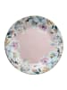 Clayre & Eef Dessertteller in Rosa/ Bunt - Ø 18 cm