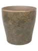 Clayre & Eef Bloempot groen/beige - (H)17 x Ø 18 cm