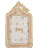 Clayre & Eef Bilderrahmen in Beige/ Rosa - (B)13 x (H)23 cm