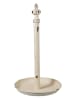 Clayre & Eef Küchenrollenhalter in Creme - Ø 20 cm x (H)37 cm