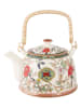 Clayre & Eef Teekanne in Beige/ Bunt - 700 ml