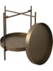 Clayre & Eef Beistelltisch in Gold - (H)60 x Ø 52 cm