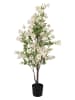 Clayre & Eef Kunstplant "Forsythie" wit/geel - (B)20 x (H)105 x (D)25 cm