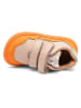 bisgaard Leren barefootschoenen "Morten" beige/oranje