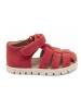 bisgaard Leren enkelsandalen "Beka" rood