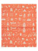 Magma Heimtex Outdoor-Tischläufer ''Camping'' in Orange - (L)145 x (B)40 cm