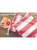 Magma Heimtex Outdoor-Kissenhülle "Santorini" in Rot - (L)40 x (B)40 cm