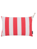 Magma Heimtex Outdoorkussenhoes "Santorini" rood - (L)40 x (B)60 cm