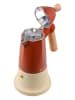 Benetton Espressokoker rood/beige - (H)30,1 cm