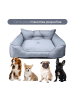 Benetton Hundebett in Grau
