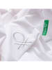 Benetton 2-delige beddengoedset wit