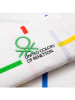 Benetton 3-delige beddengoedset wit/meerkleurig