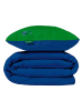 Benetton 3-delige beddengoedset blauw/groen