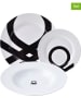 Benetton 26-delig combiservies wit/zwart