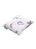Benetton 2-delige set: kussens "Rainbow" wit/meerkleurig - (L)40 x (B)40 cm