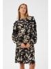 Kaffe Jurk zwart/beige