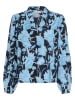 Kaffe Bluse in Dunkelblau/ Hellblau