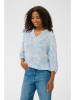 Kaffe Bluse in Hellblau