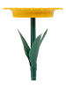 Garden Hero Vogelfutterhaus "Sunflower" in Grün/ Gelb - (H)50 x Ø 24 cm