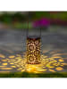 Garden Hero Solarny lampion LED w kolorze miedzianym - wys. 18 x Ø 10 cm