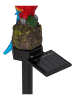 Garden Hero Solarna lampa ogrodowa ze wzorem na trzonku - wys. 43 cm