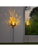 Garden Hero 2er-Set: LED-Solar-Gartenstecker "Fuego" in Orange - (B)17 x (H)92 x (T)7 cm