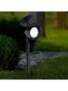 Garden Hero Solarna lampa ogrodowa LED w kolorze czarnym - wys. 42 cm