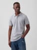 GAP Poloshirt in Grau