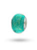 CHARM'S Zilveren bead met muranoglas