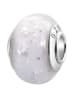 CHARM'S Zilveren bead met muranoglas