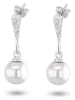 CHARM'S Silber-Ohrstecker mit Edelsteinen
